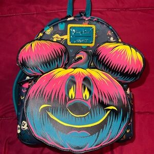 DISNEY PARKS HALLOWEEN LOUNGEFLY Mickey Mouse Backpack